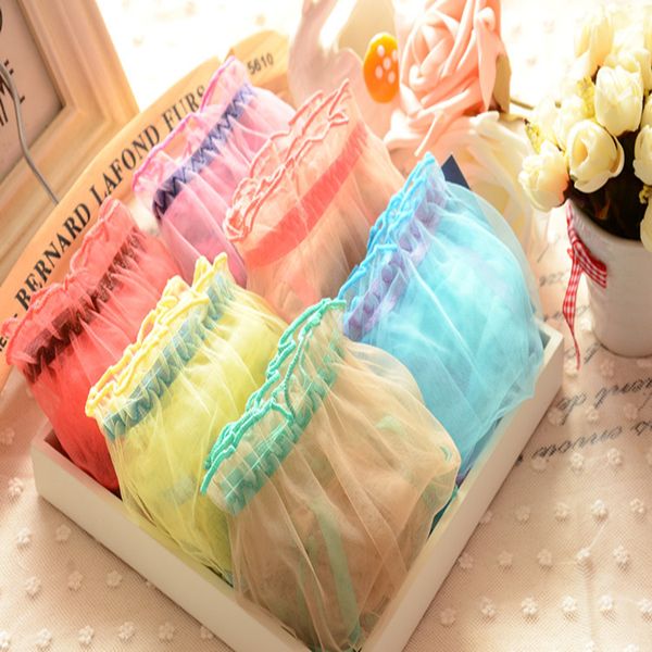 

wholesale-womens sexy transparent lingerie calcinha fio dental sexy panties briefs lace sheer knickers bikini lingerie underwear ye6597, Black;pink
