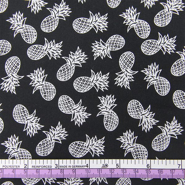 

wholesale- 46958 50*145cm pineapple cotton fabric for tissue kids bedding textile for sewing tilda doll, diy handmade materials