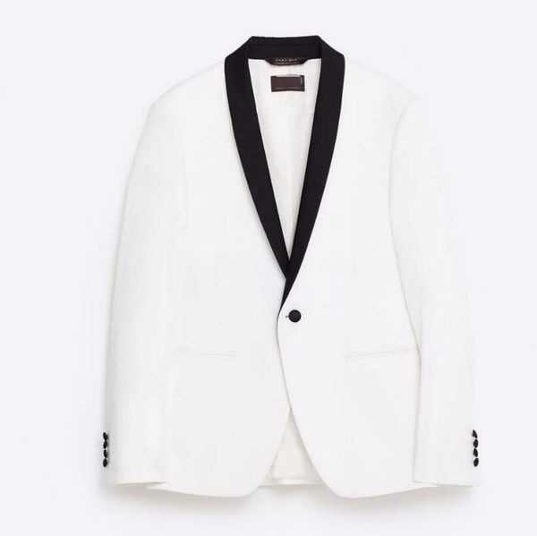 

shawl collar men's suit jacket handsome a grain of buckle leisure suit jacket the groom's man wedding guests dresses jacket, Black;brown