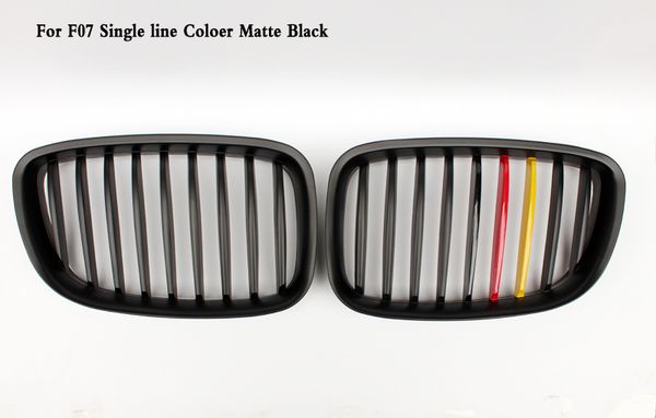 

одиночная линия решетка почки черноты волокна углерода передняя приспособленная на bmw 5 серий gt f07