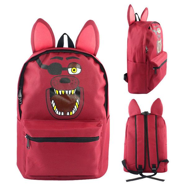 

Пять ночей в Freddy Freddy Foxy Backpack Travel Satchel School Shoulder Bag