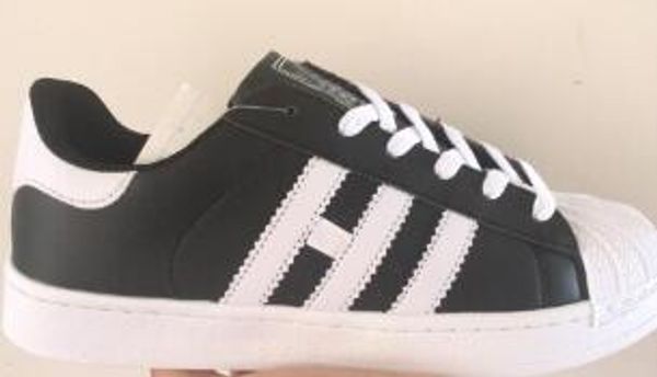 

sell fashion mens casual shoes superstar smith stan female flat shoes women zapatillas deportivas mujer lovers sapatos femininos for men, Black