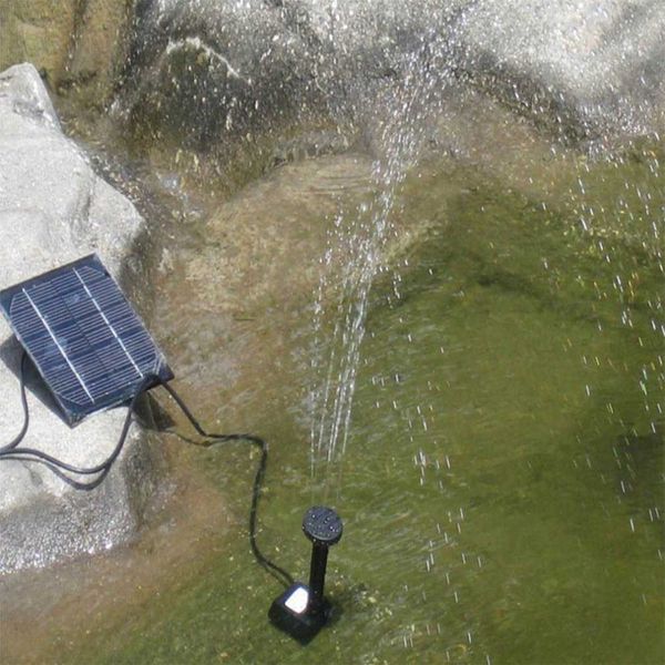 

Квадратная Форма Панели Солнечных Батарей Водяной Насос Комплект Фонтан Бассейн
