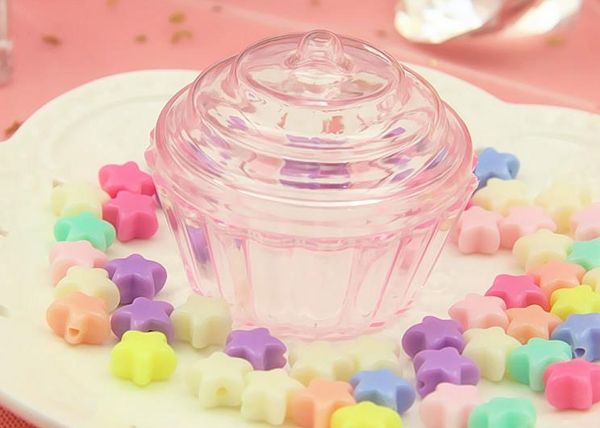 Clear Cake Stand Cupcake Favor Candy Box Wedding Birthday Container Plastic Party Treat Food Sweets Boxes Favours Christmas Gift Wrap
