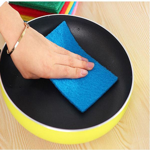 

eco-friendly 10 шт. / компл. цвет чистящие ткани блюдо ткань чистая ткань, чтобы протереть ткань случайные инструменты для чистки цвета 15 *