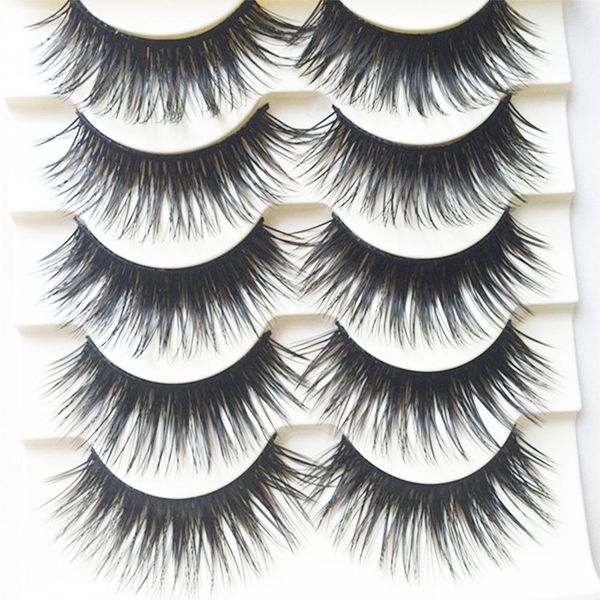lse Eyelashes Makeup Very Thick Long Fake E