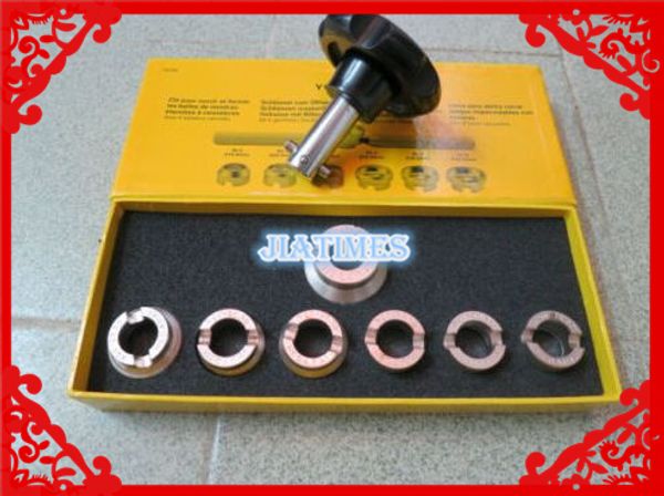 

wholesale- watch case wrench opener set 5537 for rlx 0yster 7 chuck die 36.5mm tool watch repair tool kit