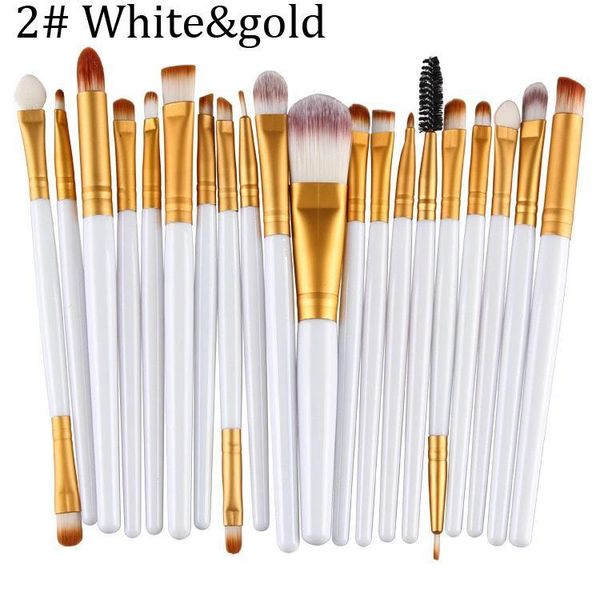 

20pcs/set cosmetic makeup brushes set powder foundation eyeshadow eyeliner lip brush tool brand make up brushes beauty tools
