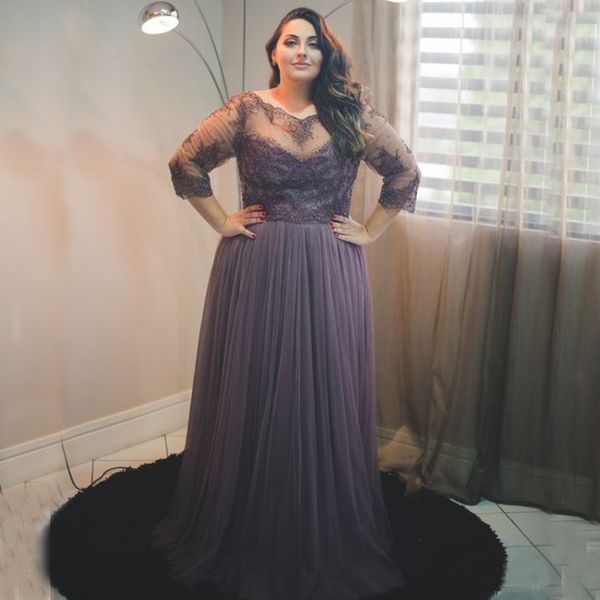 abito lungo elegante taglie forti