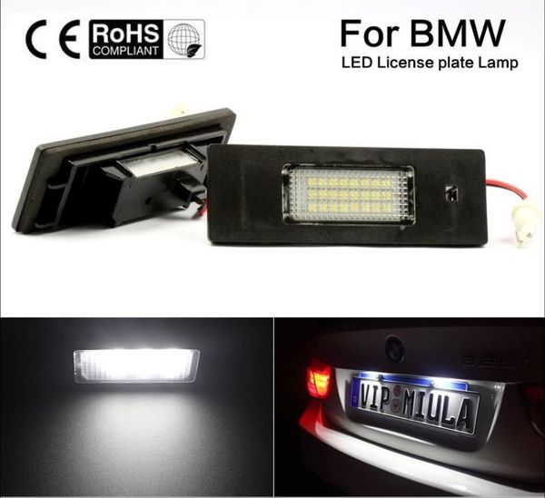

Высокое качество Direct Fit BMW 24-SMD светодиодные фонари номерного знака E63 E64 E81 E85 E87 650i M6
