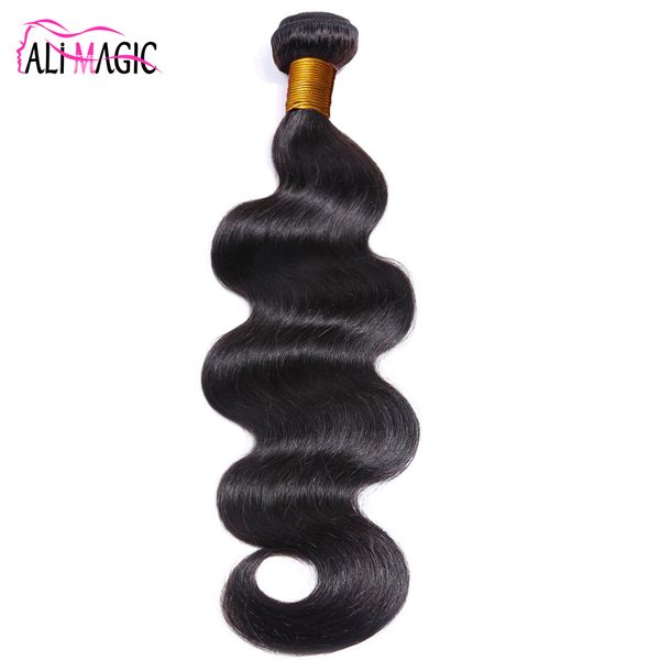 Vendita calda a buon mercato 100% 100 g bundle Brasiliani Human Weave Hine Hine Double Weft Ali Magic Factory Outlet Wholesale Wholesale