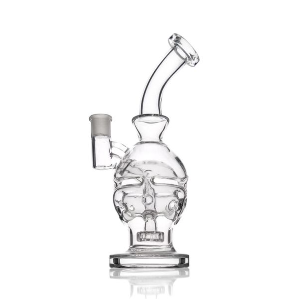 

percolators fab egg yellow with bong water color egg glass pipes water 9.4inches recycler light bong and clear glass nvrkd