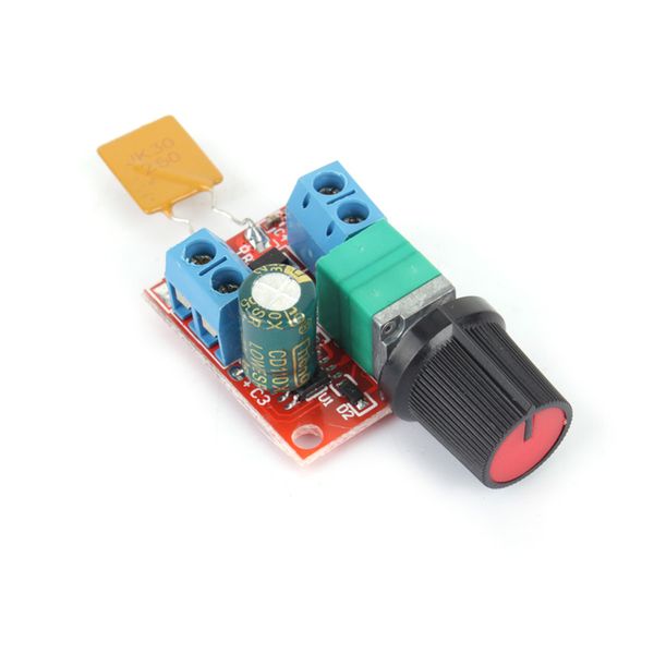 Freeshipping Mini DC Motor PWM Controlador de Velocidade 3 V-35 V Interruptor de Controle de Velocidade LEVOU Dimmer 5A