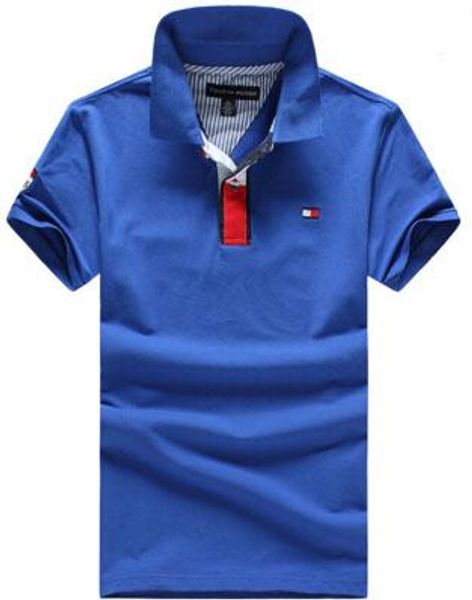 

2017 Fashion Mens Casual T Shirt 100% Cotton Tee Shirts Summer American Style Leisure Sports Shirts Spring Autumn Classic T-shirt #912