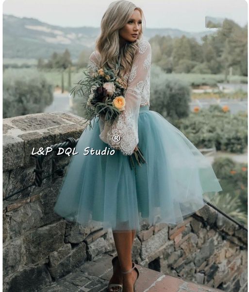 Sottogonne romantiche Gonne da donna Alta qualità 3 strati di tulle 1 fodera Moda Gonne corte Accessori da sposa Viola, Bianco Taglie forti