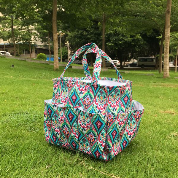 

Lilly floral garden tool bag crown utility bag tool hanging tote in 5 color gift toy bag kid beach tote domil106609