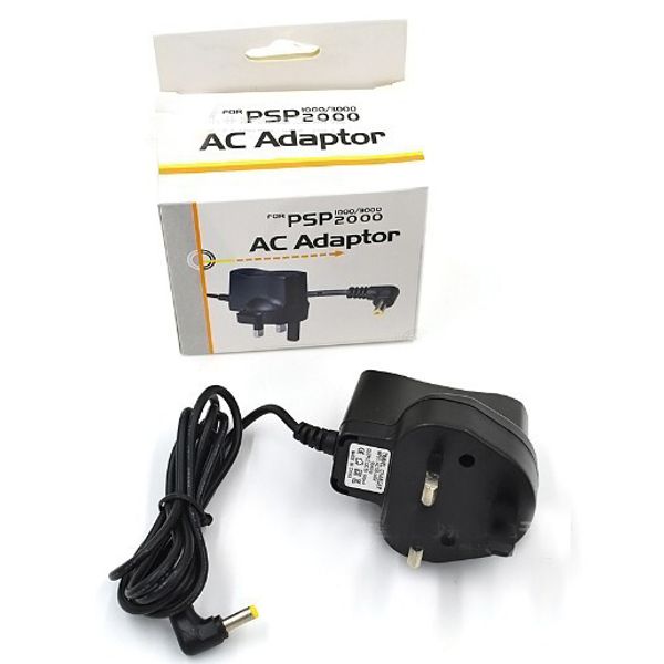 

uk wall charger ac adapter power supply for sony psp 1000 2000 3000 with retail box