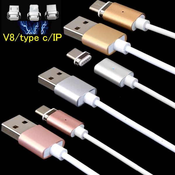 

Быстрая зарядка магнитный кабель зарядного устройства Micro V8 5pin Тип C тип-C USB кабель для зарядки данных для samsung s3 s4 s6 S7 htc lg g5 android телефон