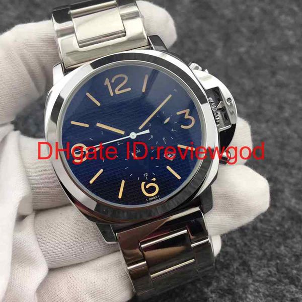 

Luxury Watches Business Brand AAA Quality Automatic Wristwatches Leather Strap Stainless Steel Case Fashion Exquisite Mens Sports Watch