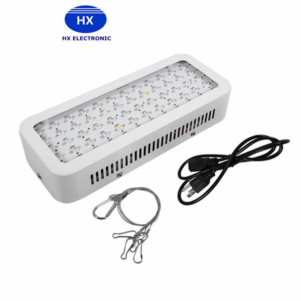 Recentemente 600W Spettro completo LED Coltiva la luce 600W Doppio chip LED Coltiva le luci Lampada per piante da interno per la fioritura e la crescita