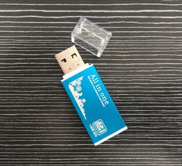 

горячий считыватель смарт-карт multi кард-ридер для карты памяти memory stick pro duo micro sd tf m2 mmc sdhc ms