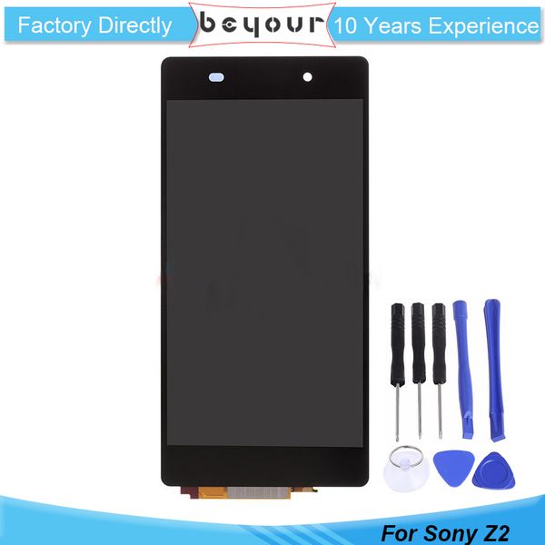 

grade a+++ for sony for xperia z2 l50w d6502 d6503 d6543 lcd screen display touch screen digitizer assembly without frame