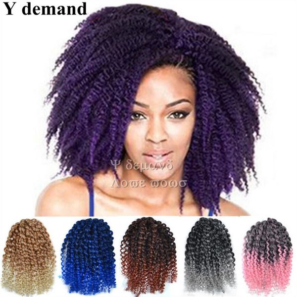 2019 Fashion 8 Mali Bob Ombre Twist Crochet Braids Short Hair