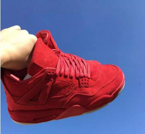 red suede 4s