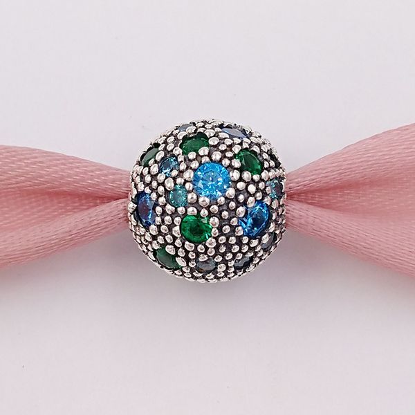 

authentic 925 silver beads green cosmic stars charm clips fits european pandora style jewelry bracelets & necklace 791286mczmx, Black