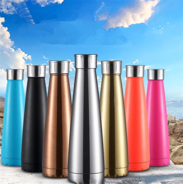 

cola sports kettle stainless steel water bottle vacuum cup insulation cup bowling shaped mugs water bottles ia520