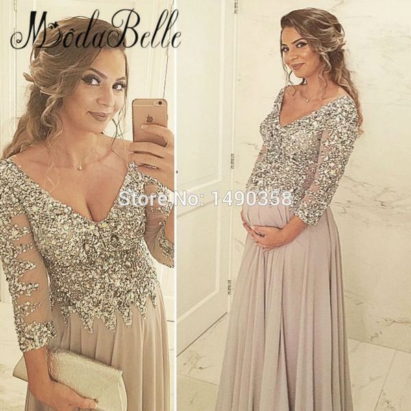 evening dresses for pregnant women