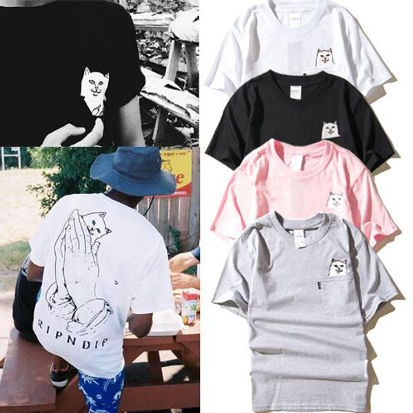 

Ripndip cat in pocket t hirt 2017 port ca ual rip n dip t hirt men women tudent love funny ripndip t hirt ybf0914