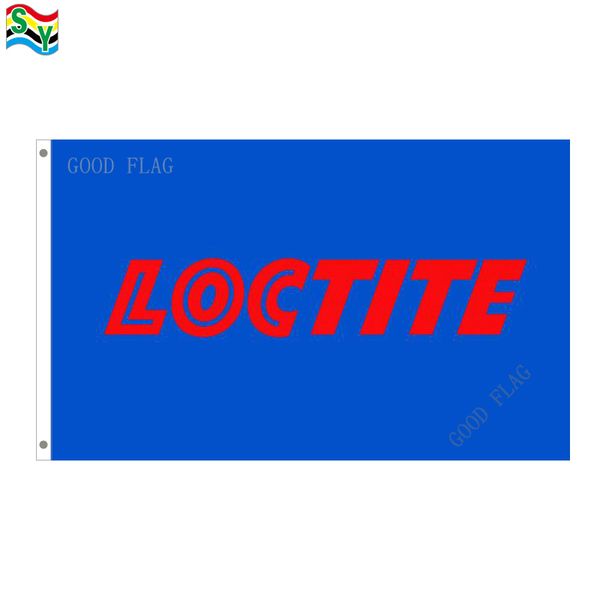 

goodflag loctite flag artwork flags banner 3x5 ft 90*150cm polyster outdoor flag
