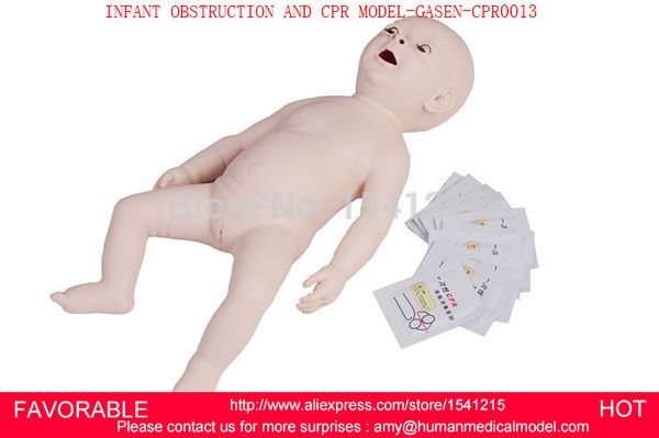 

wholesale- infant/baby cpr and obstruction training manikin model,pediatric simulation and infant obstruction and cpr model-gasen-cprm0013