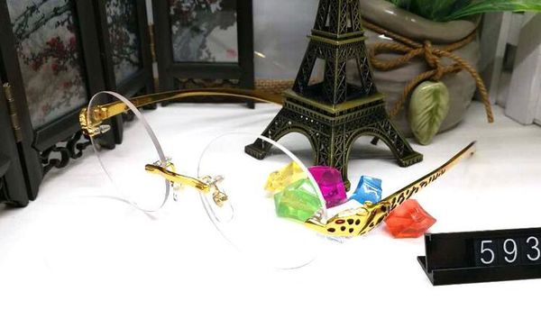 

glasses sports rimless round fashion mens wood sunglasses lens summer styles horn 2020 glasses new clear lunettes buffalo gafas, White;black