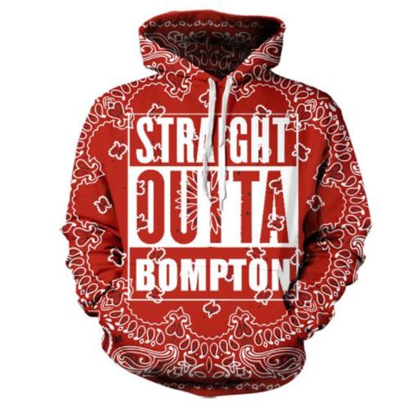 

fashion womens/mens floral red funny 3d print casual crewneck hoodies plus size lms0003, Black