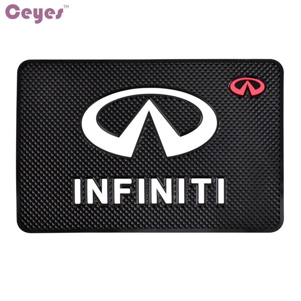 Araba Aksesuarları İnfiniti için Slip Mat Mat Q50 FX35 QX70 G35 FX G37 Q30 EX35 Araba Sıdalı Mat Arabası Styling283i