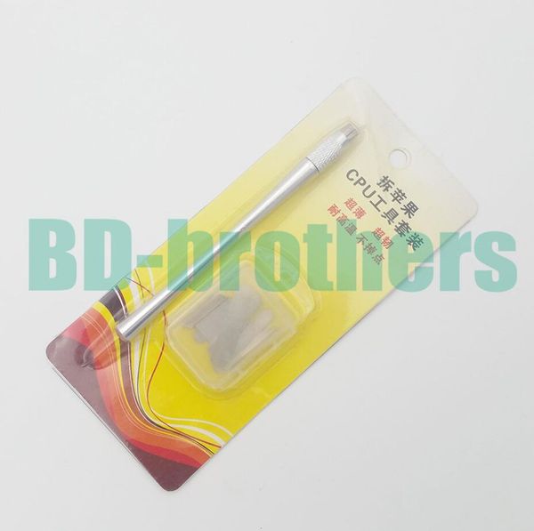 IC Chip Repair Thin Blade Tool CPU Remover Burin per rimuovere i processori iPhone NAND Flash dalla scheda madre per BGA A5 A6 A7 A8 A9 100 set / lotto