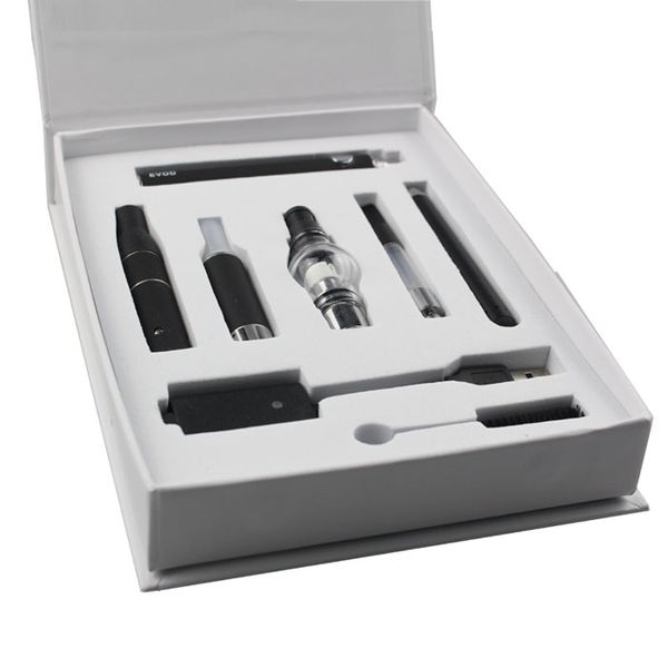 

4in1 Vaporizer kit Multi atomizer MT3 ce3 cartridge wax dry herb thick oil e liquid BUD TOUCH BATTERY