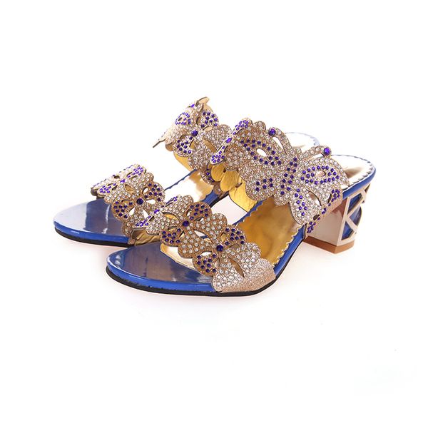 

wholesale-women peep toe sandals 2016summer fashion open toe woman sandals glitter square heels flip flops fish mouth shoes 1518-18, Black