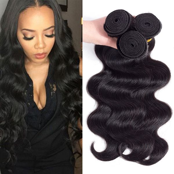 Popular Hairstyle Body Wave Weave Extensions Mink Brazilian Human