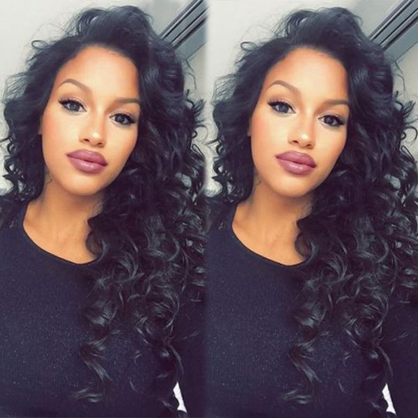 8a Full Lace Human Hair Wigs For Black Women Brazilian Virgin Hair