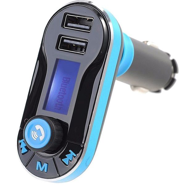 

2017 Car FM BT66 Transmitter Bluetooth Hands-free LCD MP3 Player Radio Adapter Kit Charger Smart Mobile phone with Retail package
