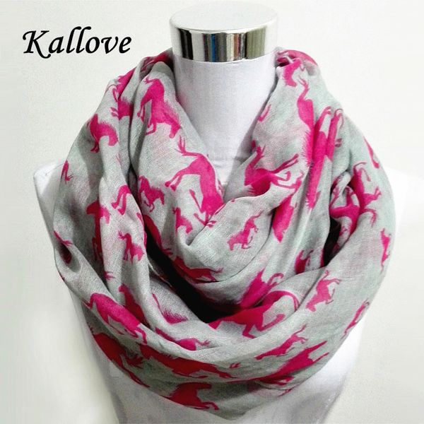 

wholesale- new fashion women ladies viscose cotton big small horse print scarf horese infinity animal horse scarves shawl wrap, Blue;gray
