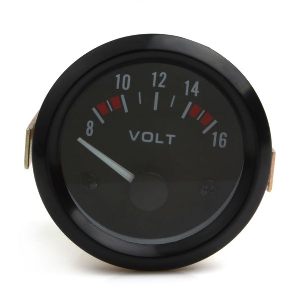 

Brand New Universal 2 Inch Black Color 52mm Voltmeter Gauge Meter for 8-16V Auto Power Measure CEC_541