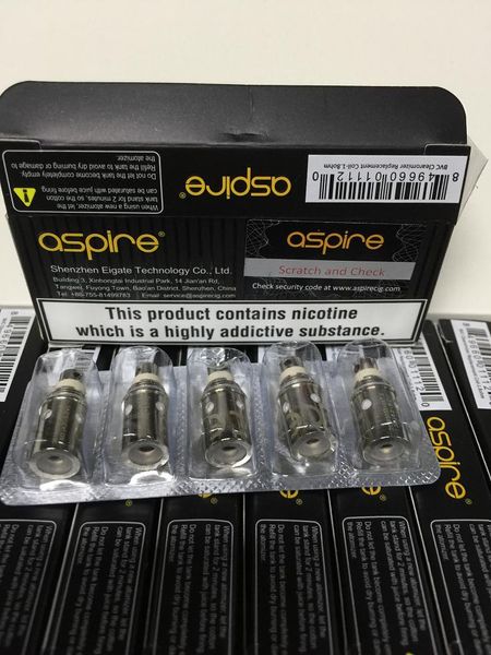 

Aspire BVC катушки нижней вертикальной катушки много вкус костюм для K1 K2 K3 CE5 CE5-S ET ET-S Maxi Vivi Nova-S атомайзер TPD Оригинал