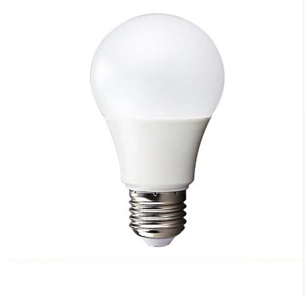

e27 led bulb light plastic cover aluminum 270 degree globe lamp warm/cool white lighting source