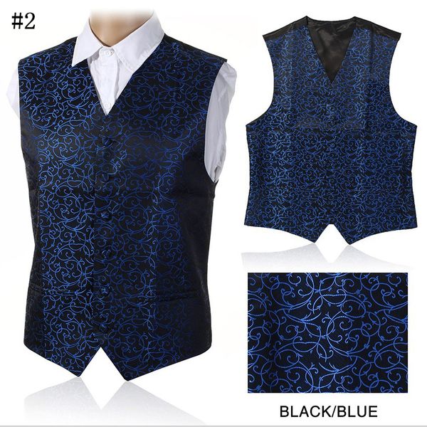 

wholesale- 2016 new arrival quality vests for men slim fit mens suit vest male waistcoat gilet homme casual sleeveless formal business, Black;white