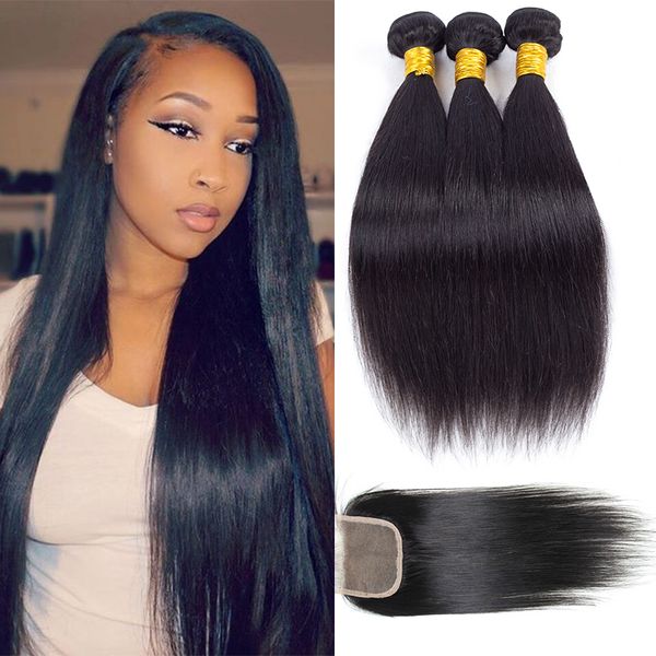 2019 Peruvian Straight Hair Weave Bundles Wholesale Remy Human