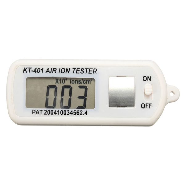 Freeshipping novo Melhor Qualidade Air Ion Tester Metro Contador-Vê Íons Negativos Com Para Pico Máximo de Segurar Novo